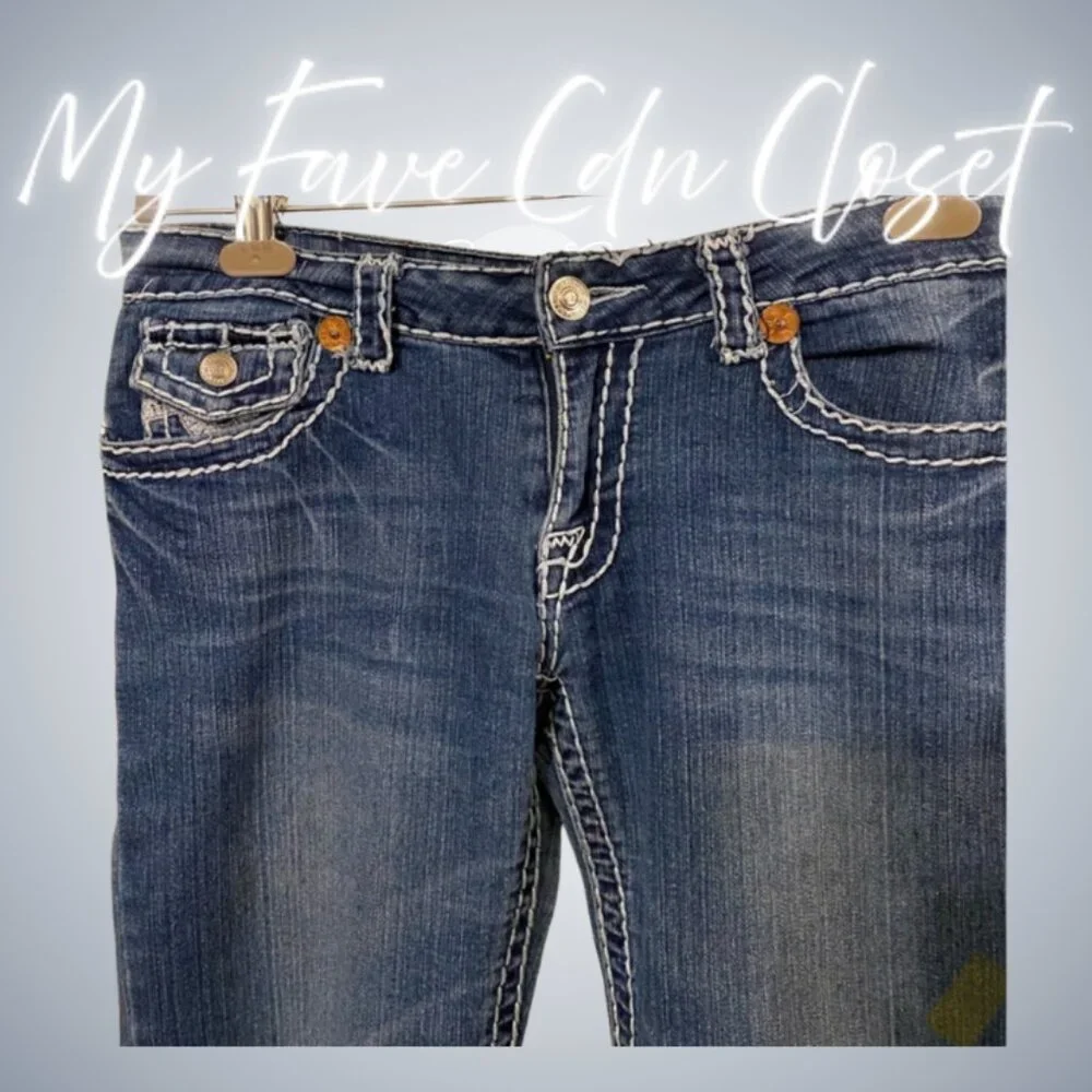 Vintage True Religion Ladies Jeans Sz 30x30 - Picture 4 of 7